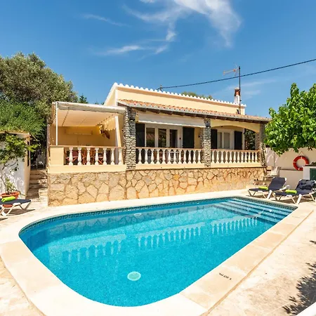 Villa Mari - Con Piscina Privada Y Jardin En Calan Porter Cala En Porter (Menorca)